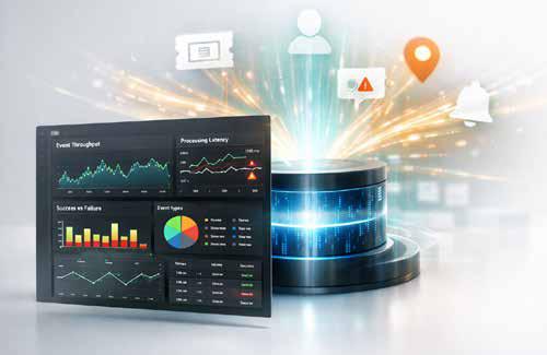 Implementing Real-Time Monitoring in an Event Management System with InfluxDB and Grafana